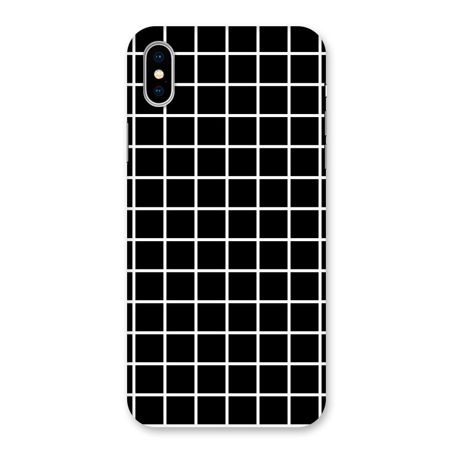 Square Puzzle Back Case for iPhone X