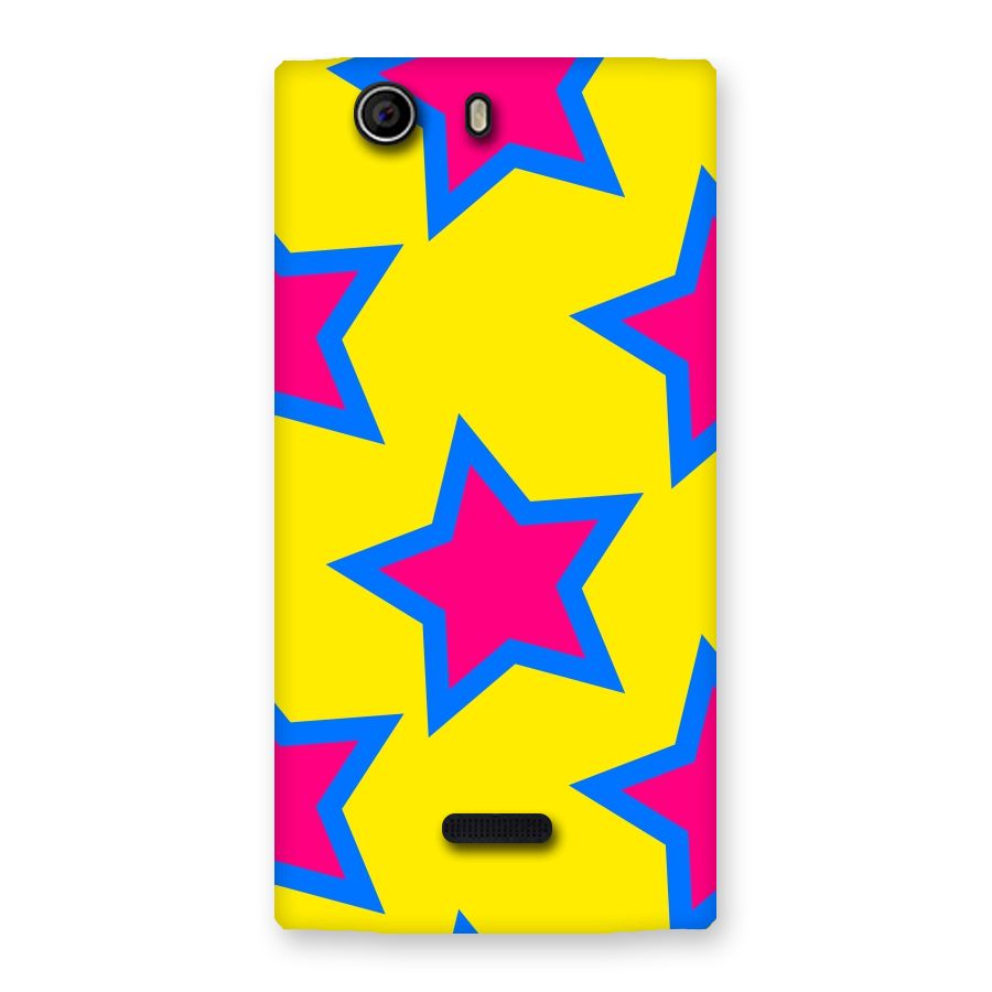 Star Pattern Back Case for Canvas Nitro 2 E311