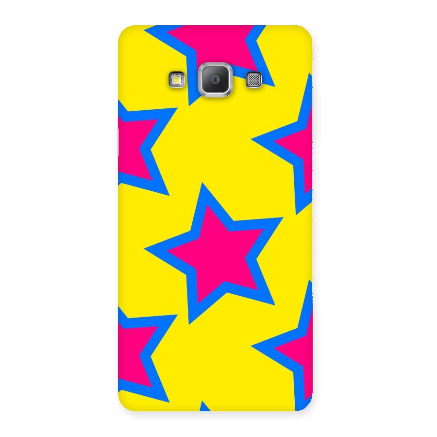Star Pattern Back Case for Galaxy A7