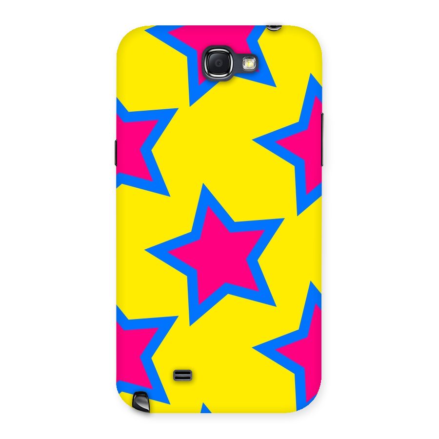Star Pattern Back Case for Galaxy Note 2