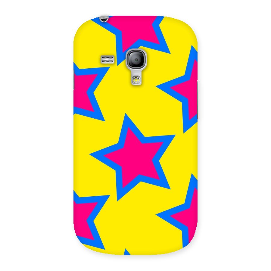 Star Pattern Back Case for Galaxy S3 Mini