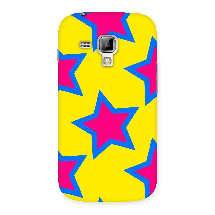 Star Pattern Back Case for Galaxy S Duos