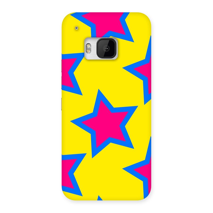 Star Pattern Back Case for HTC One M9