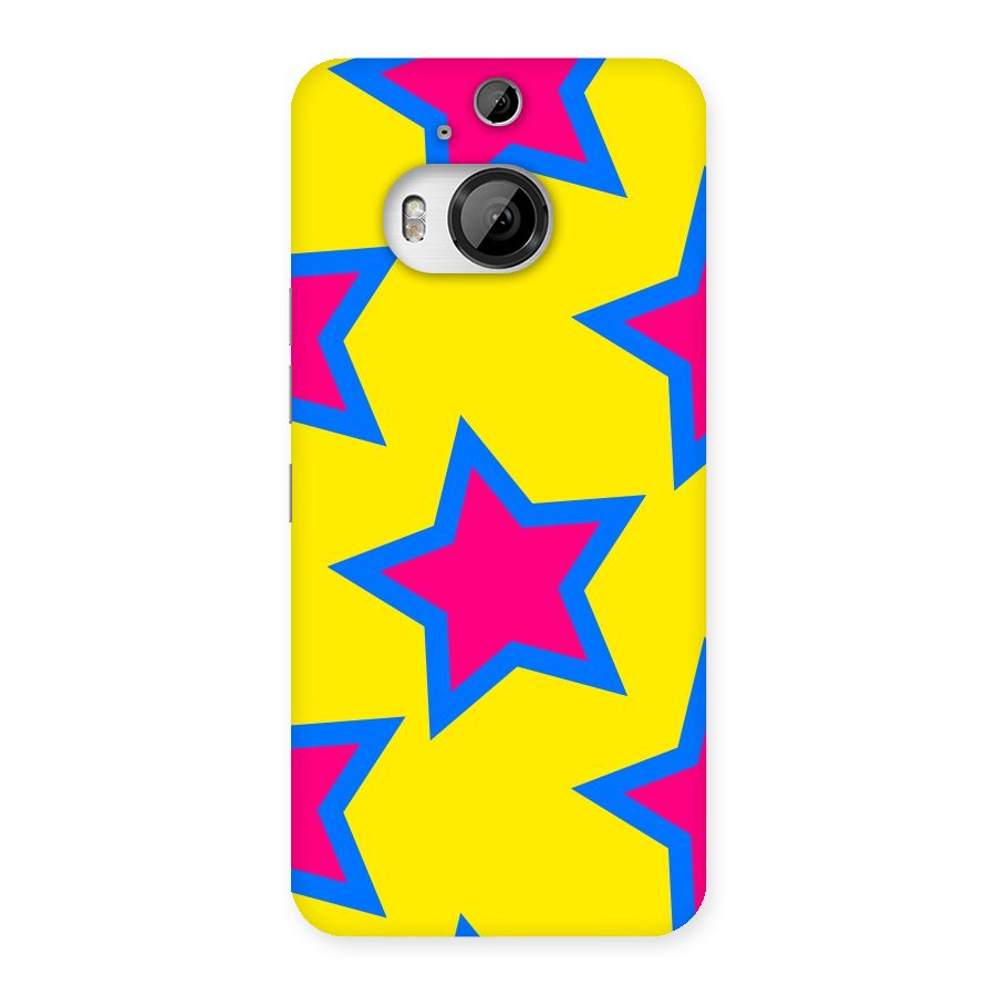 Star Pattern Back Case for HTC One M9 Plus