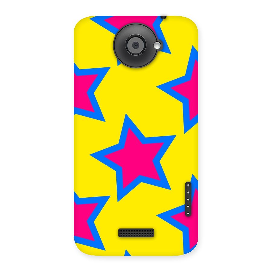 Star Pattern Back Case for HTC One X