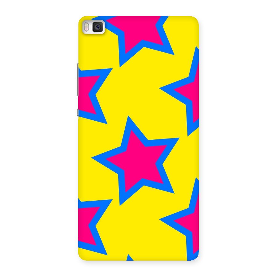 Star Pattern Back Case for Huawei P8