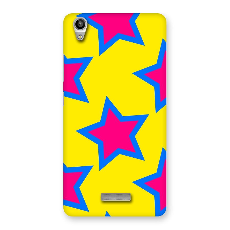 Star Pattern Back Case for Lava-Pixel-V1