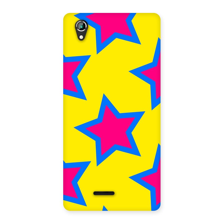 Star Pattern Back Case for Lava Iris 800