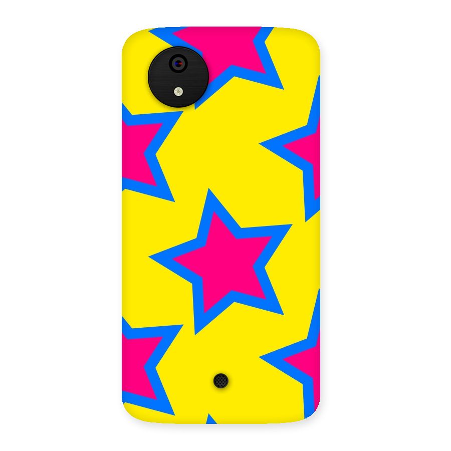 Star Pattern Back Case for Micromax Canvas A1