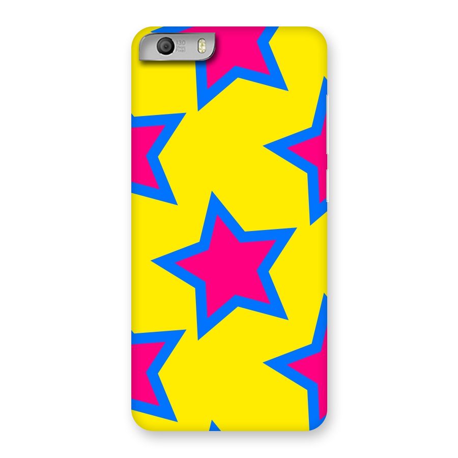 Star Pattern Back Case for Micromax Canvas Knight 2