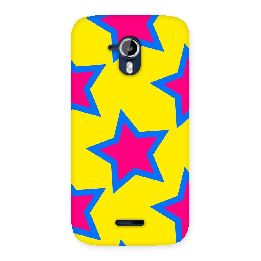 Star Pattern Back Case for Micromax Canvas Magnus A117