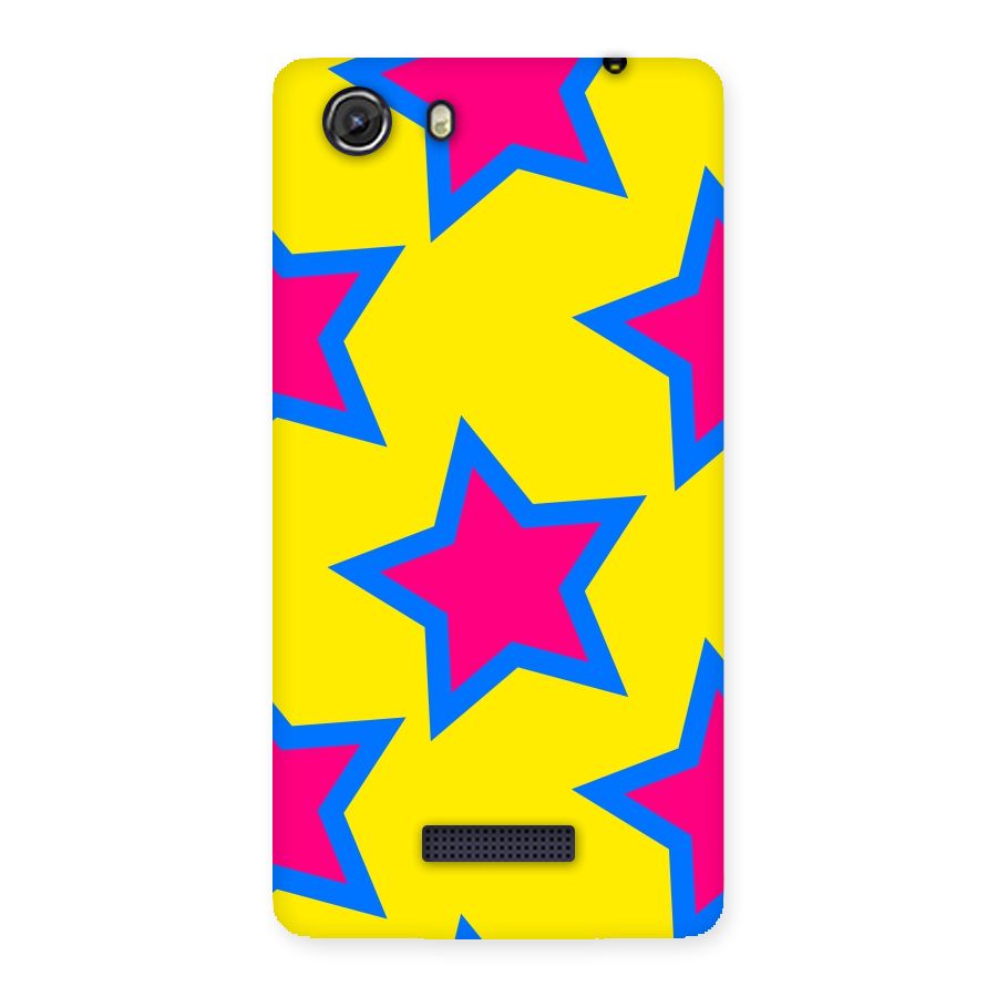 Star Pattern Back Case for Micromax Unite 3
