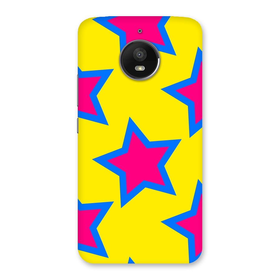 Star Pattern Back Case for Moto E4 Plus