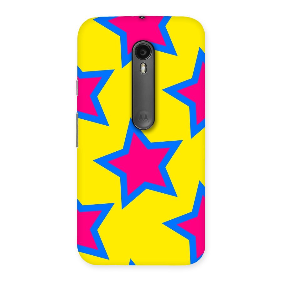 Star Pattern Back Case for Moto G3