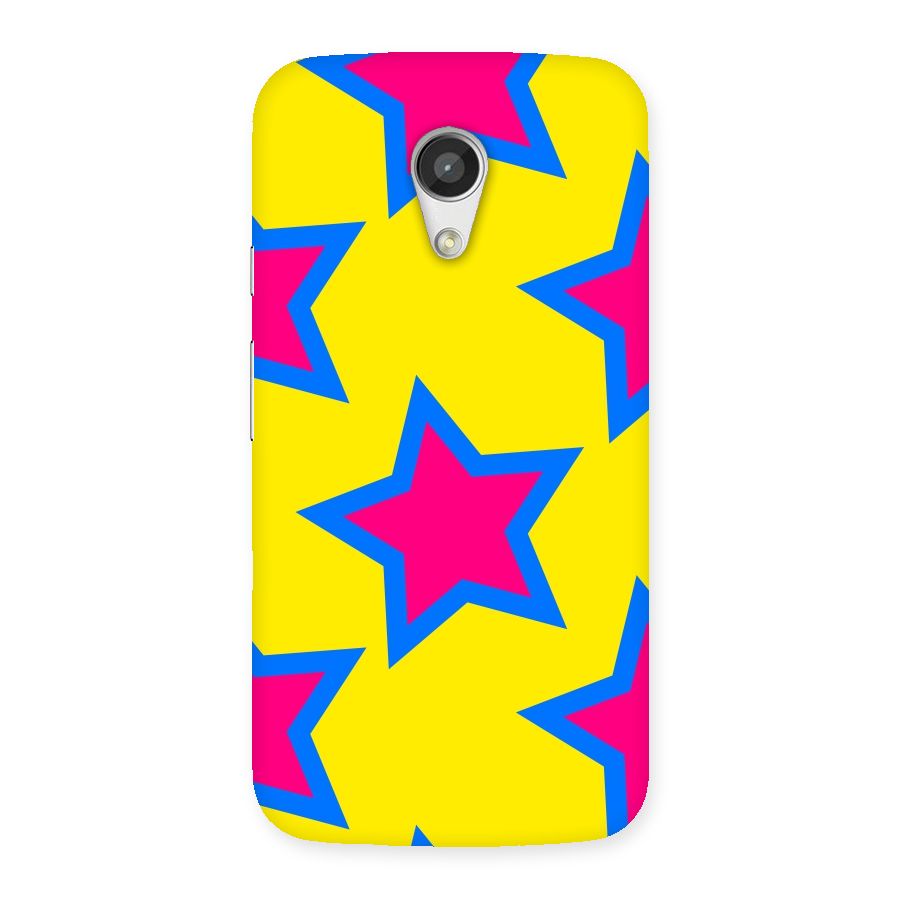 Star Pattern Back Case for Moto G 2nd Gen