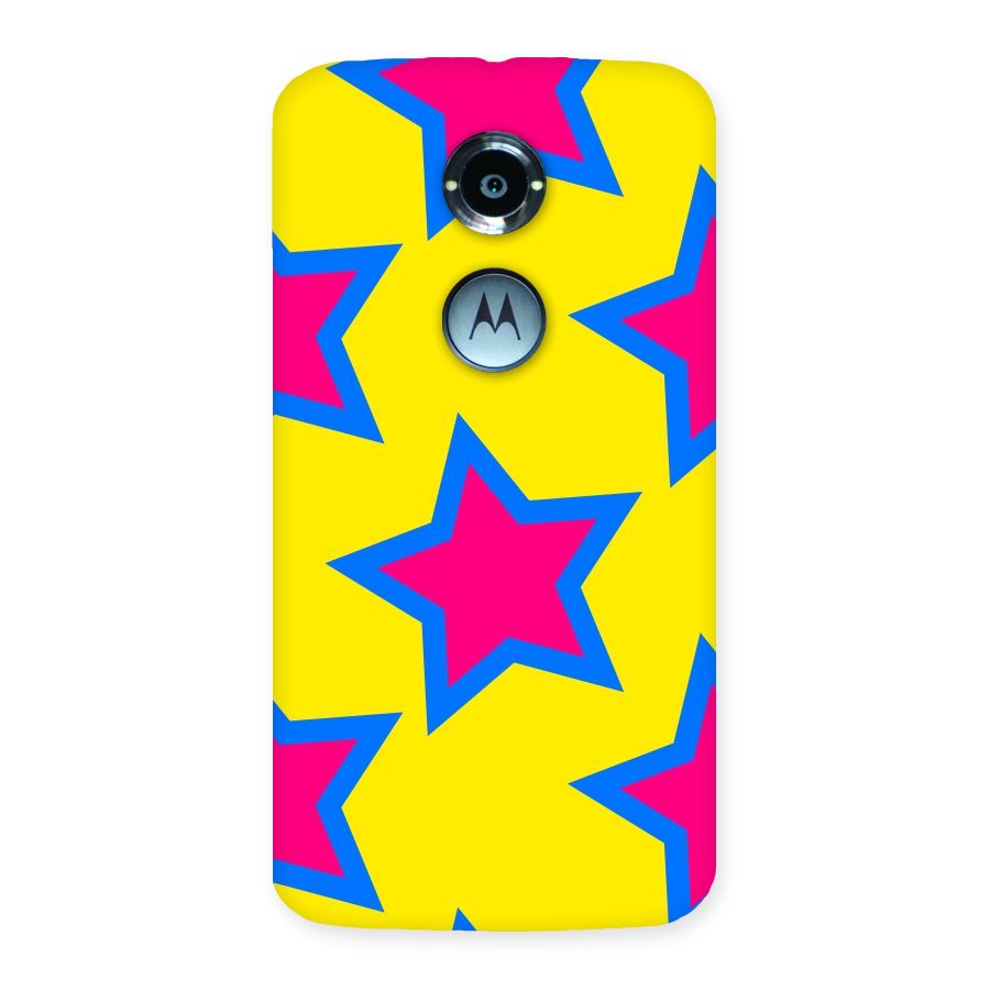 Star Pattern Back Case for Moto X 2nd Gen