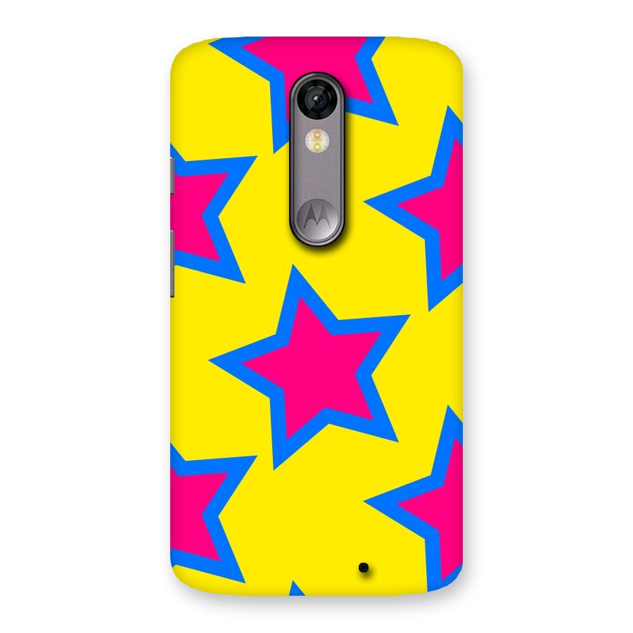Star Pattern Back Case for Moto X Force