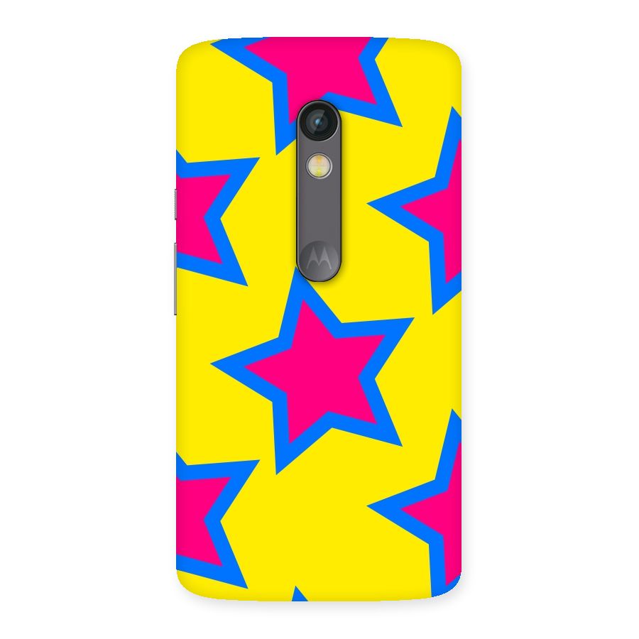 Star Pattern Back Case for Moto X Play