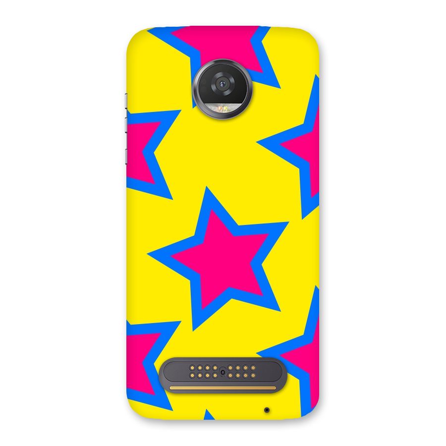 Star Pattern Back Case for Moto Z2 Play