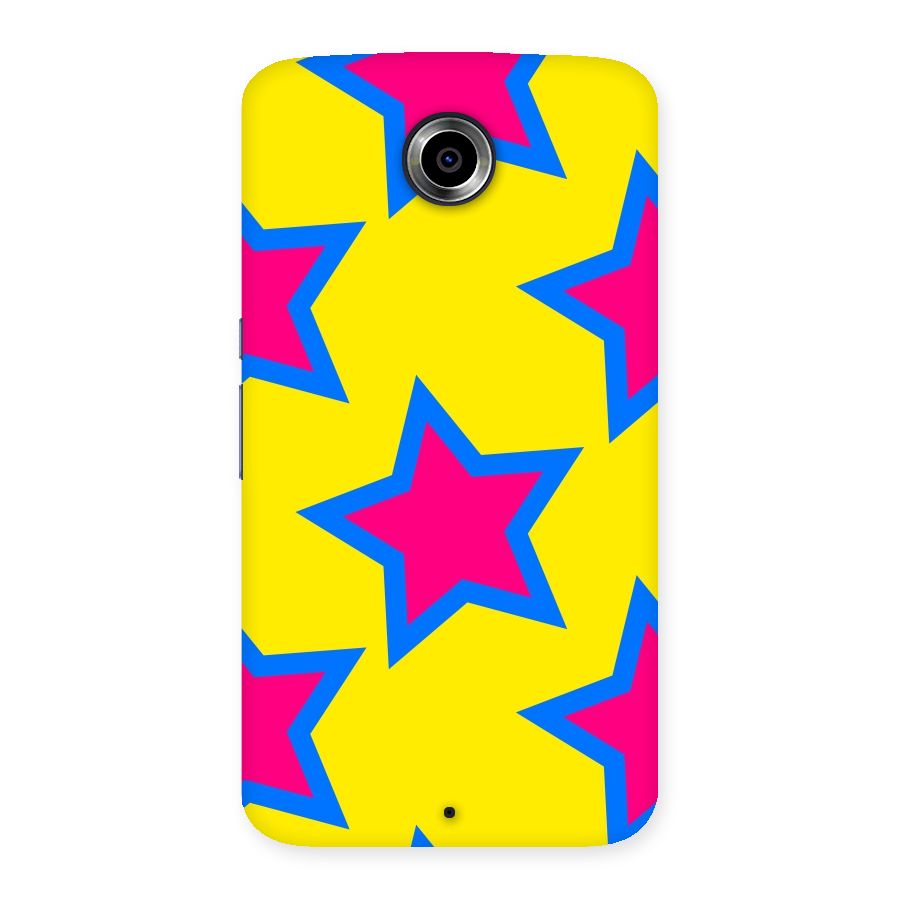 Star Pattern Back Case for Nexsus 6
