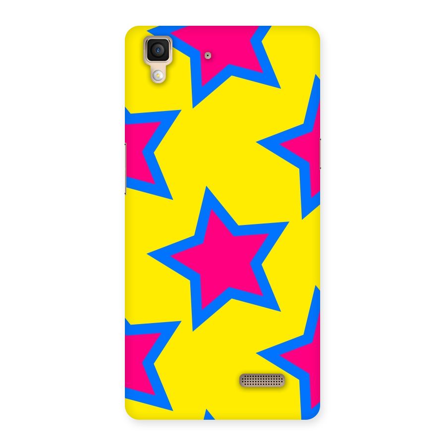 Star Pattern Back Case for Oppo R7