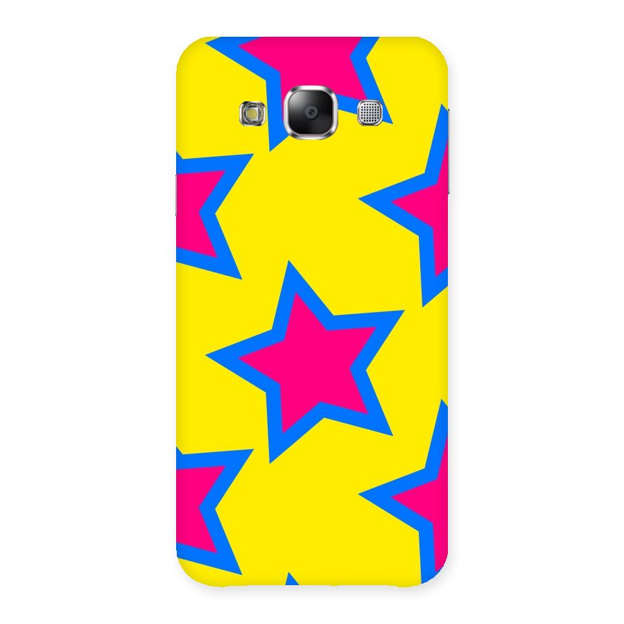 Star Pattern Back Case for Samsung Galaxy E5