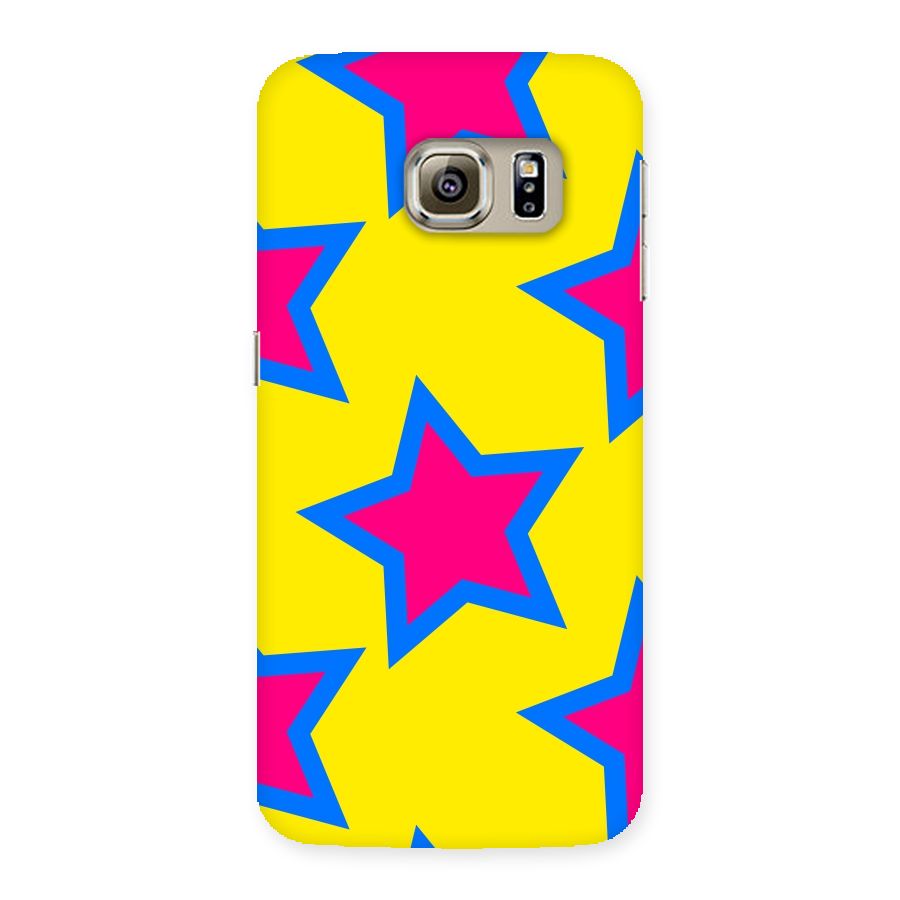 Star Pattern Back Case for Samsung Galaxy S6 Edge