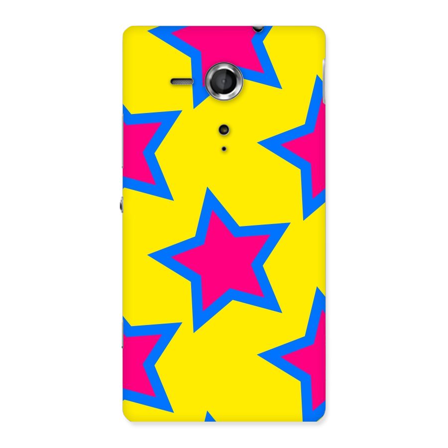 Star Pattern Back Case for Sony Xperia SP