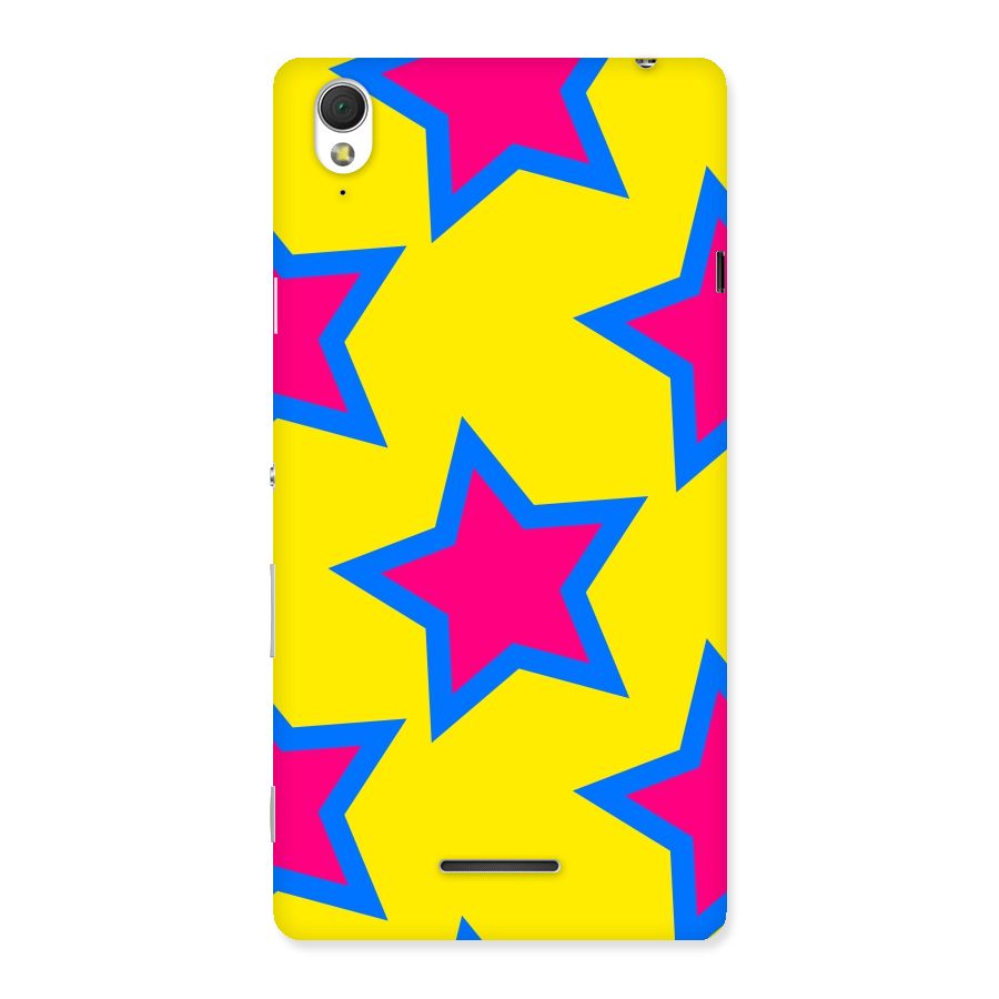 Star Pattern Back Case for Sony Xperia T3