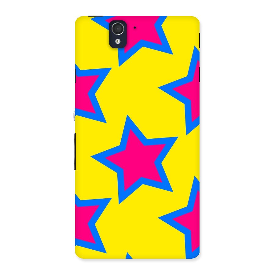 Star Pattern Back Case for Sony Xperia Z