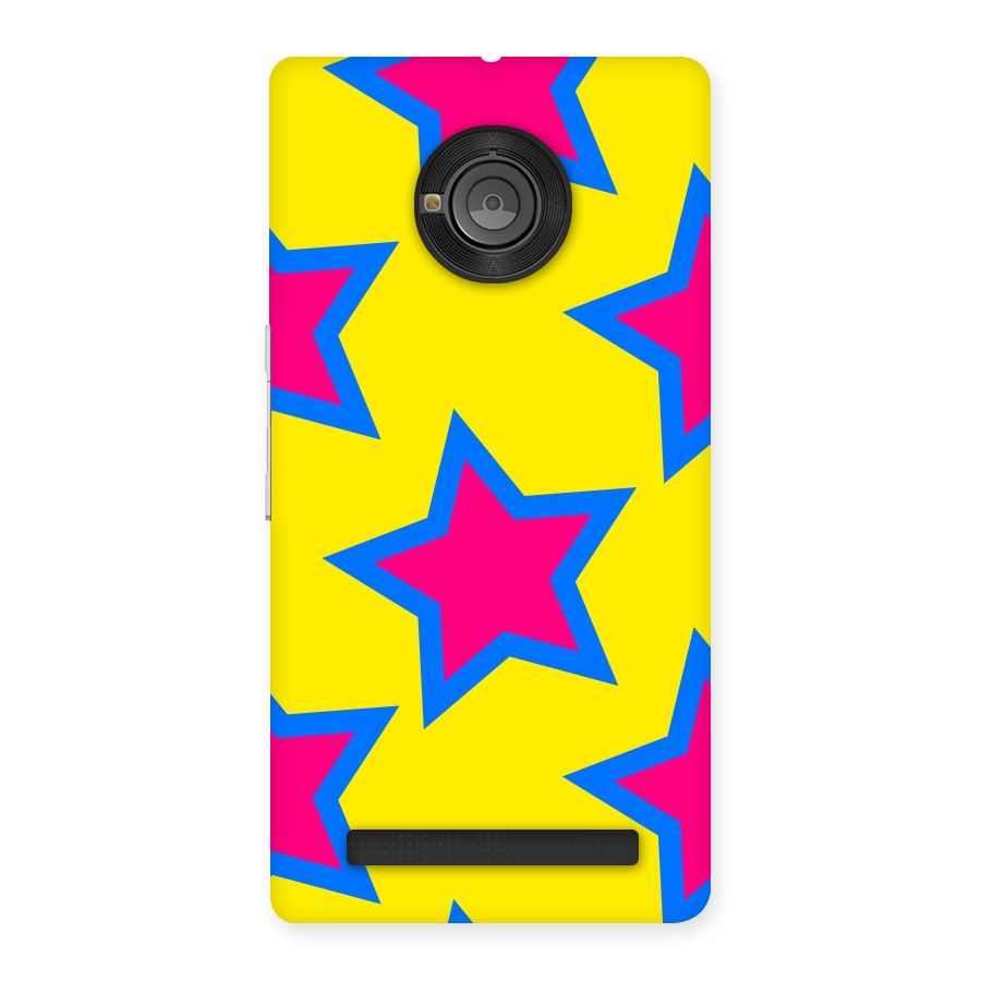 Star Pattern Back Case for Yu Yunique