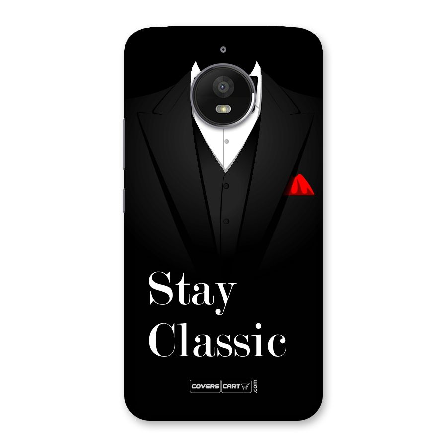 Stay Classic Back Case for Moto E4 Plus