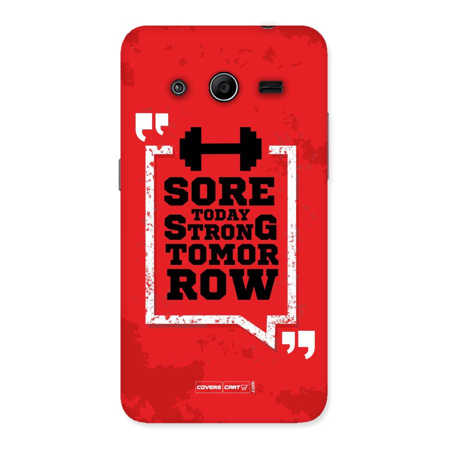 Stay Strong Back Case for Galaxy Core 2