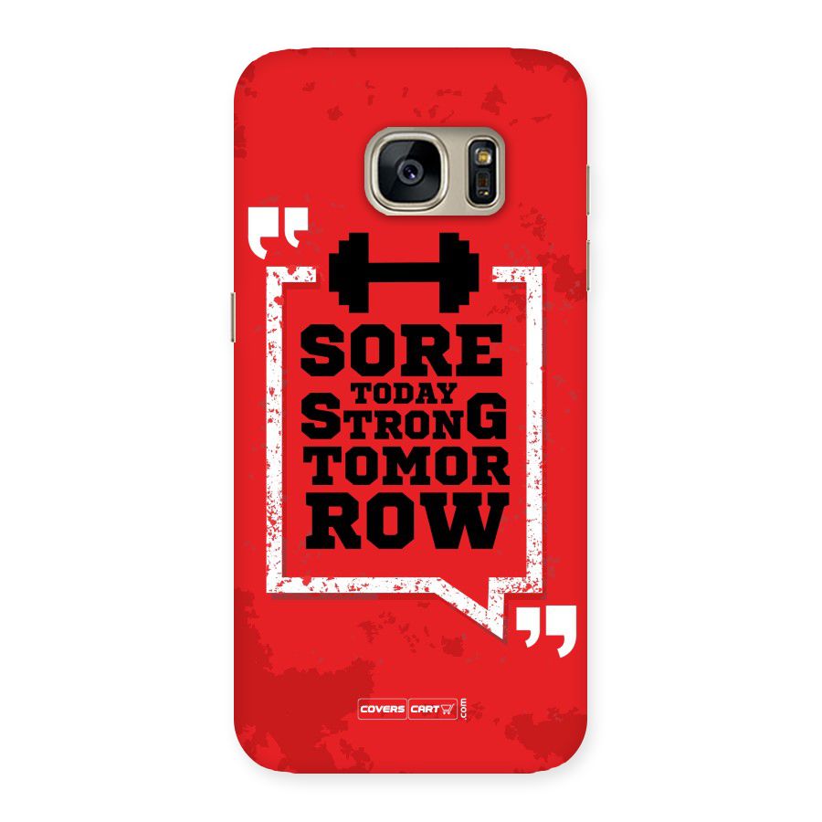 Stay Strong Back Case for Galaxy S7