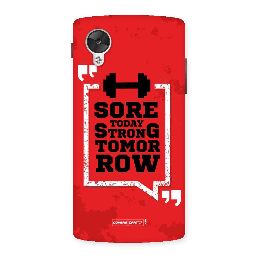 Stay Strong Back Case for Google Nexsus 5