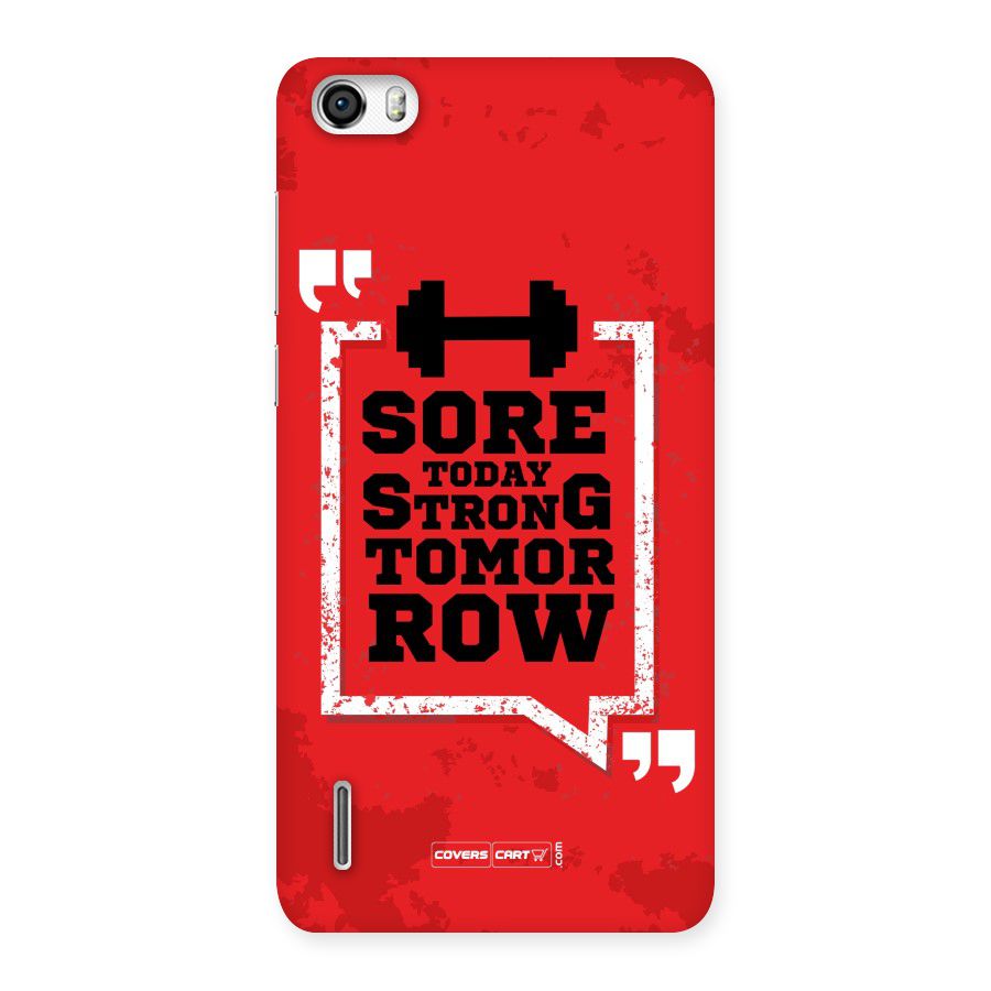 Stay Strong Back Case for Honor 6