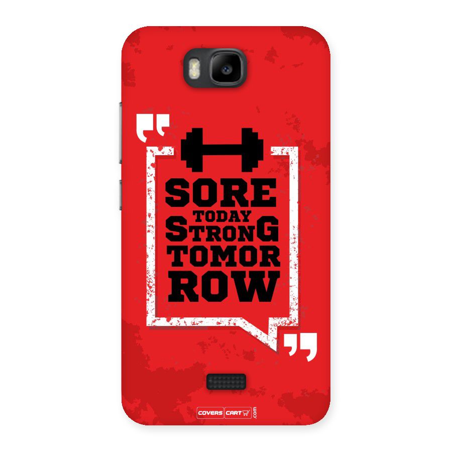 Stay Strong Back Case for Honor Bee