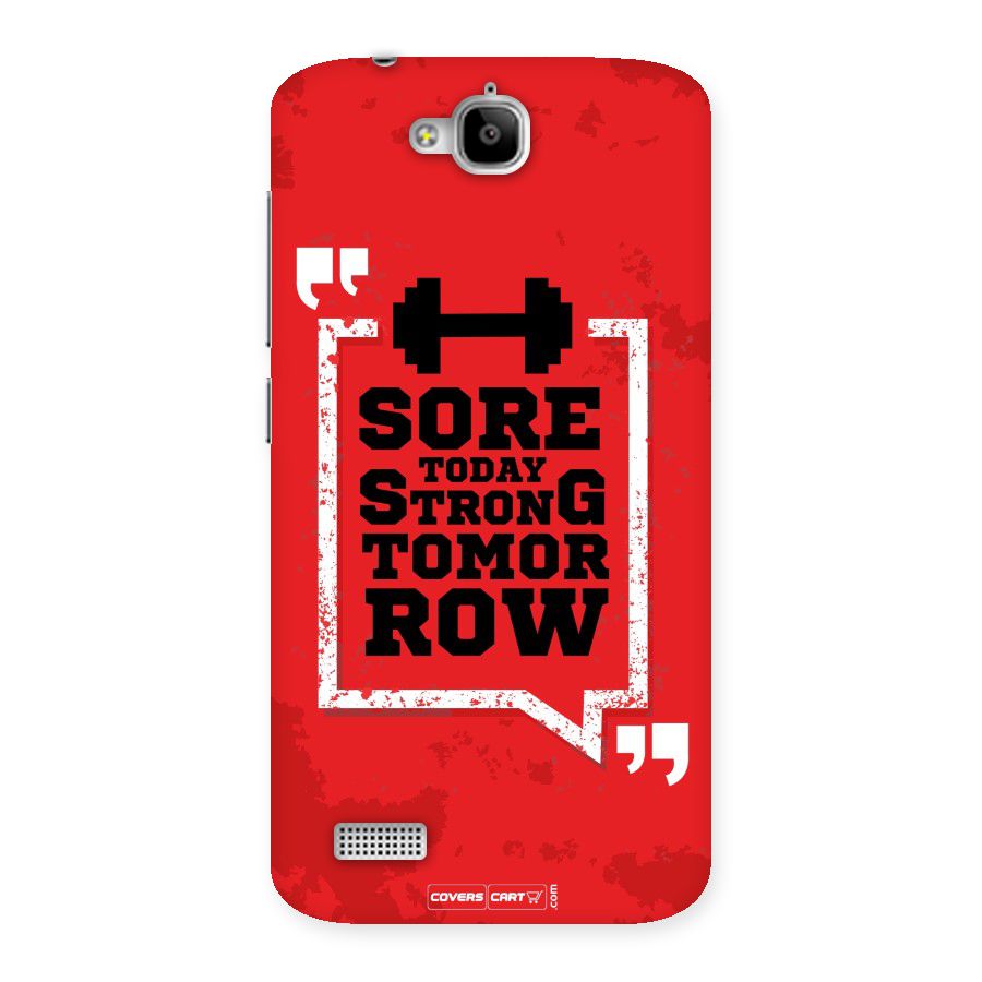 Stay Strong Back Case for Honor Holly