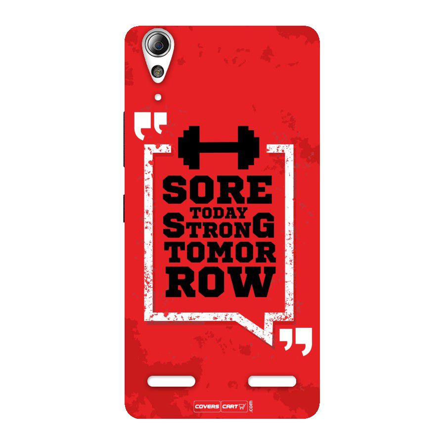 Stay Strong Back Case for Lenovo A6000 Plus