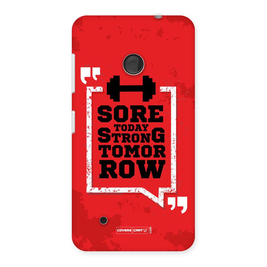 Stay Strong Back Case for Lumia 530
