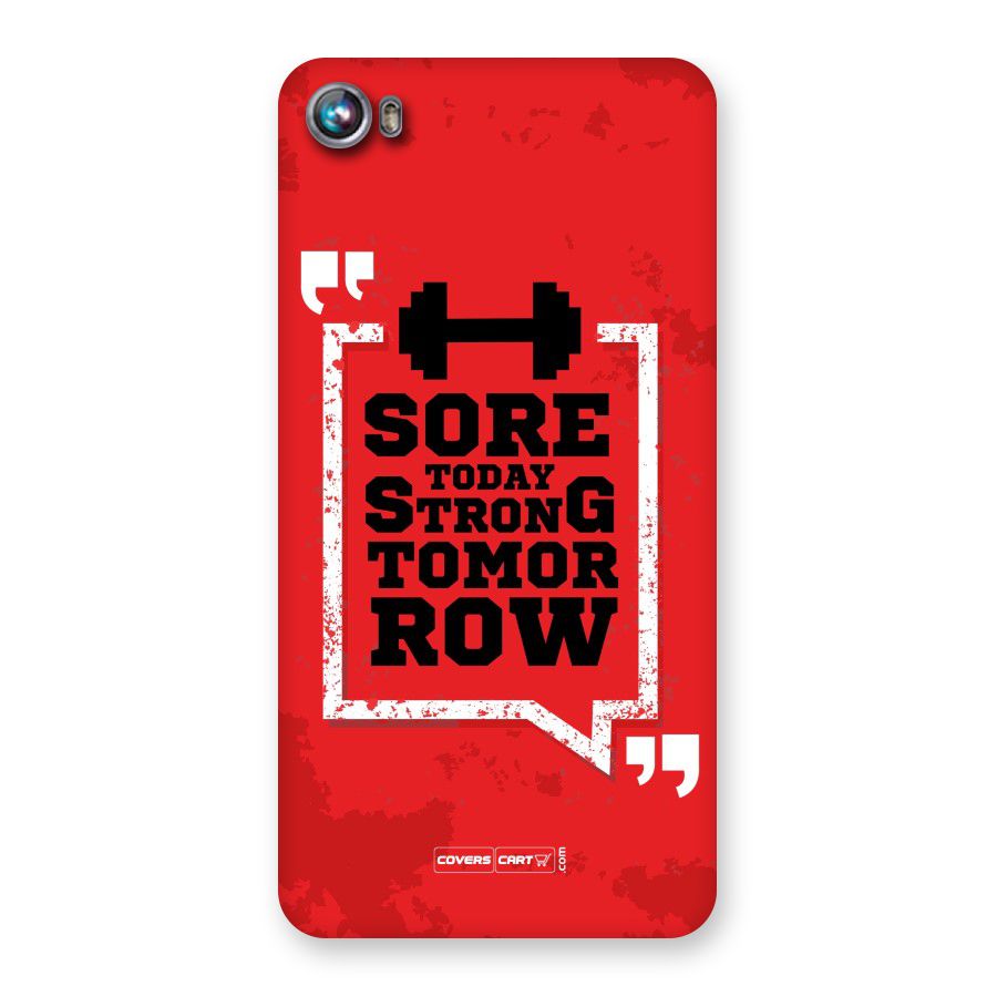 Stay Strong Back Case for Micromax Canvas Fire 4 A107