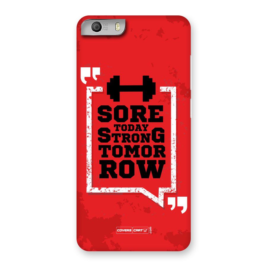 Stay Strong Back Case for Micromax Canvas Knight 2