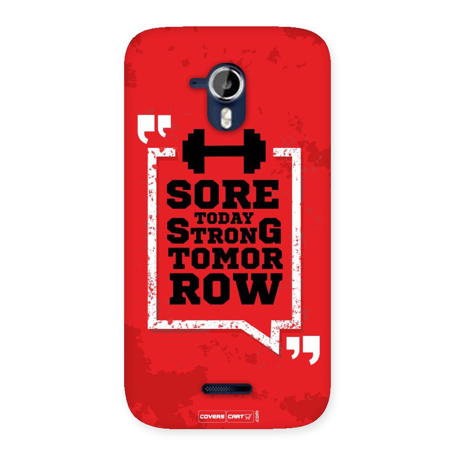 Stay Strong Back Case for Micromax Canvas Magnus A117