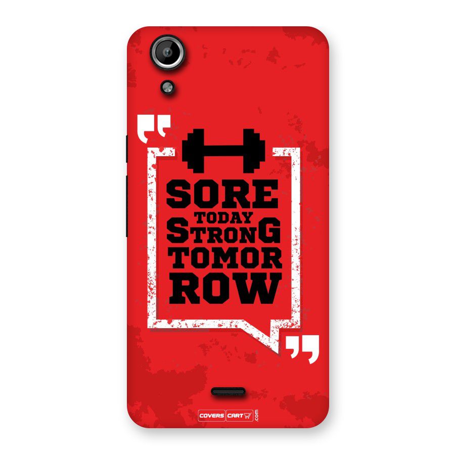 Stay Strong Back Case for Micromax Canvas Selfie Lens Q345