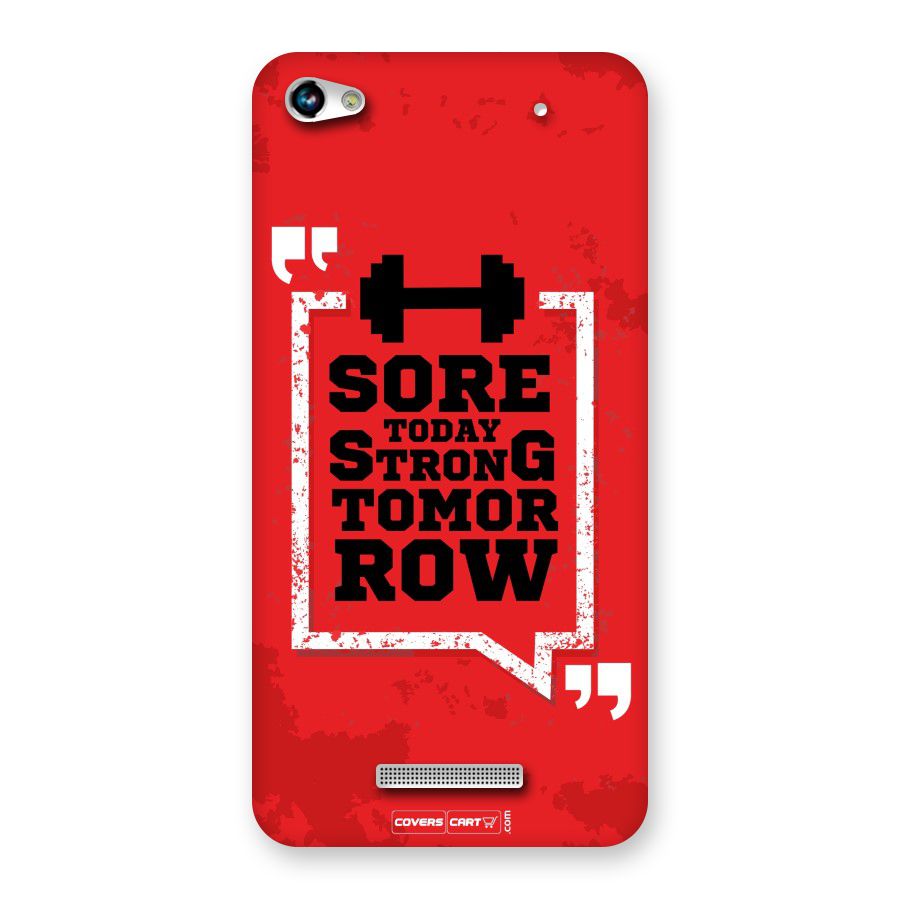 Stay Strong Back Case for Micromax Hue 2