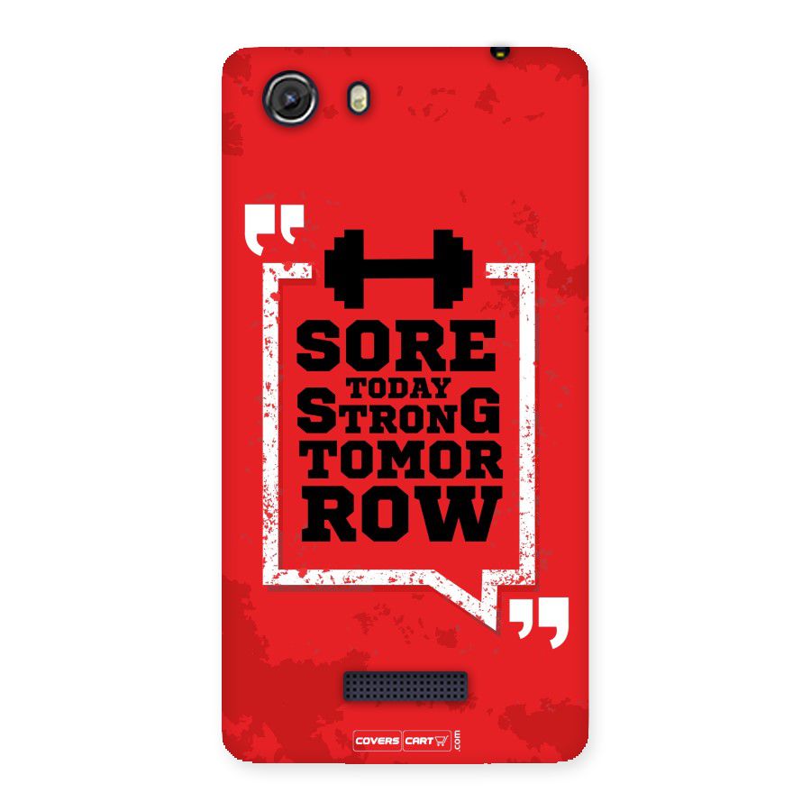 Stay Strong Back Case for Micromax Unite 3