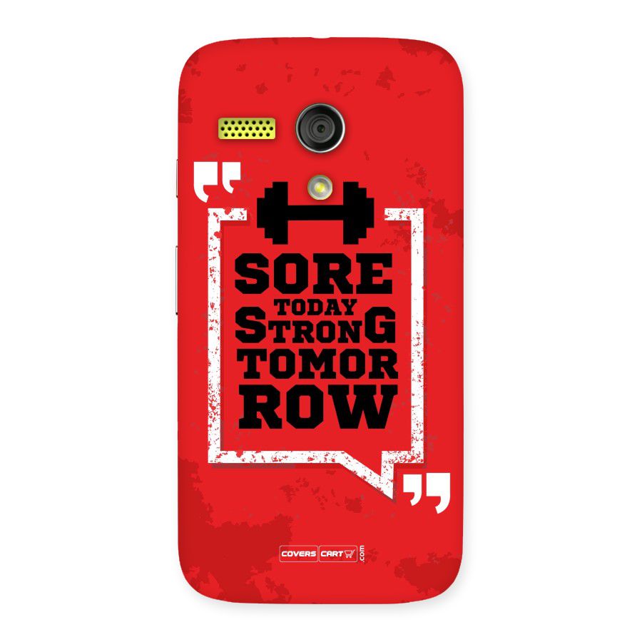 Stay Strong Back Case for Moto G