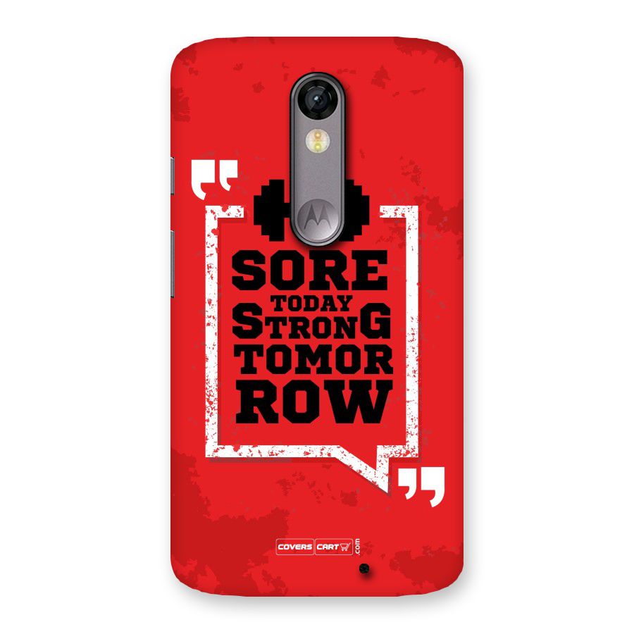 Stay Strong Back Case for Moto X Force