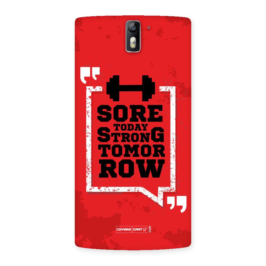 Stay Strong Back Case for One Plus One