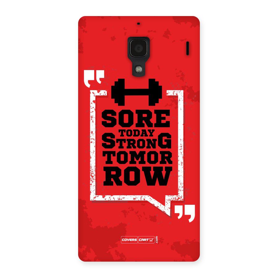 Stay Strong Back Case for Redmi 1S
